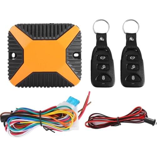 Universal Car Alarm Security Protection Locking System Keyless Entry with 2 Remote Controller