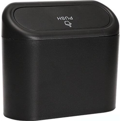Universal Hanging Car Trash Garbage Can Flip Lid Dustbin Interior Organizer Box for Land Rover Range Rover/Evoque/Freelander