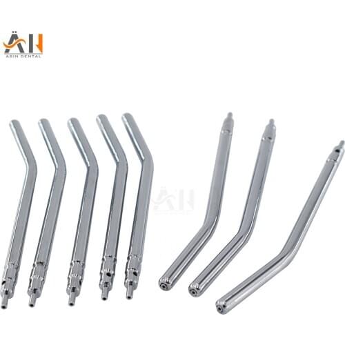 20pcs dental 3 Way Syringe tips Air Water Spray Triple Syringe For 3 Way Tube Stainless Steel Syringe Spray Nozzles Tips