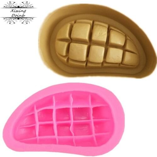 3D mango shaped silicone mold soft candy cake decoration tools candy chocolate mold soap mold