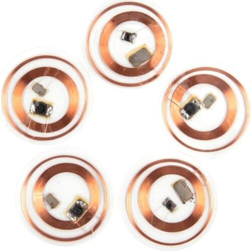 5Pcs 13.56Mhz UID 125Khz IC Card ID Rewritable Changeable Chip Keyfob RFID T5577