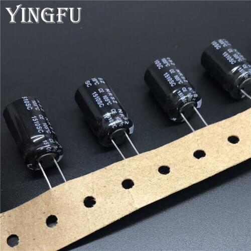 5Pcs/20Pcs 2200uF 10V Japan NIC NRSZ Series 12.5x20mm Low Impedance Long Life 10V2200uF Aluminum Electrolytic Capacitor