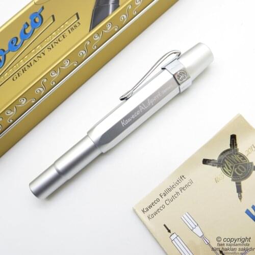 Kaweco 10000089 Al Sport Mat Chrome Fountain Pen | İsme Special Pen