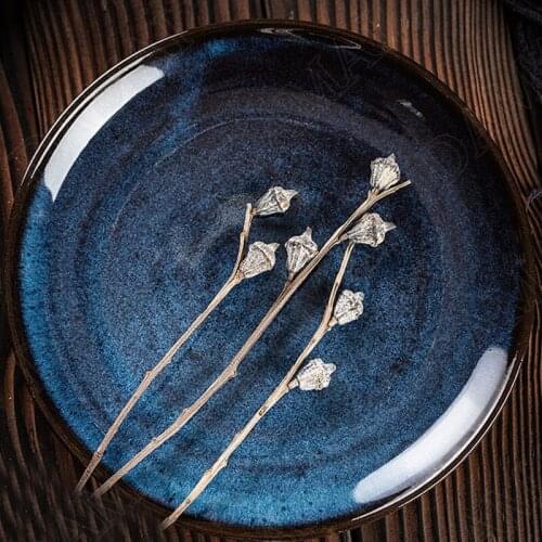 Northern Europe Ceramic Plates Overglaze Decorative Western Steak Dishes Dining Table Fruit Salad Plate Kitchen Tableware