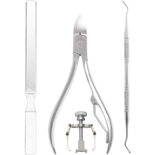 Toenail Corrector Stainless Pedicure Paronychia Treatment Ingrown Nail File Correction Tool Nail Cutter Foot Care Tool