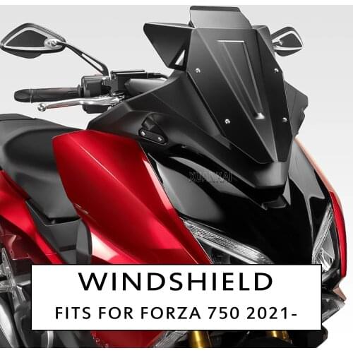 Motorcycle Accessories Windshield Fits For Honda For FORZA 750 For Forza750 2021 - Windscreen Aluminum Wind Shield Deflectore