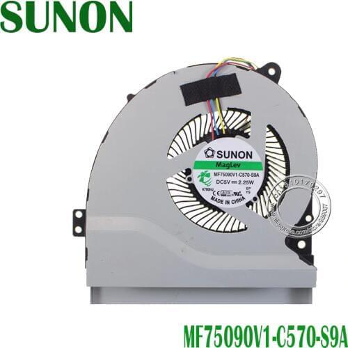 Original Laptop Independent CPU Cooling Fan for Asus FX50J X550 X550JK X550JD X550J MF75090V1-C570-S9A