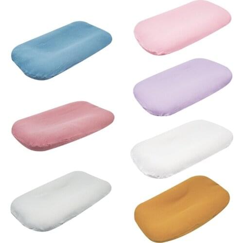1 Pc Baby Changing Pad Cover Nursery Table Crib Solid Color Sheet Changing Mat Protector for Infant Toddler