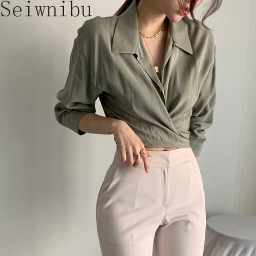 Seiwnibu Short Sleeve Shirts For Women