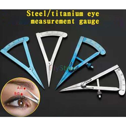 Titanium / stainless steel 20mm caliper ophthalmic surgery instrument