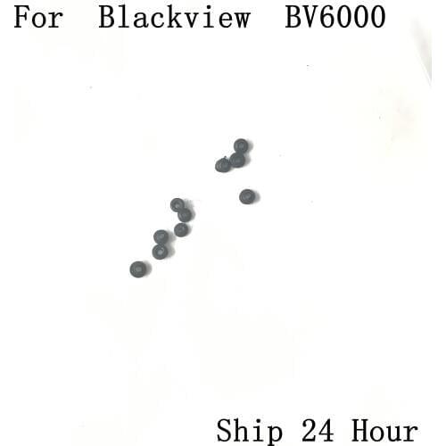 Blackview BV6000 Used Screws Pad black Rubber For Blackview BV6000S Repair Fixing Part Replacement