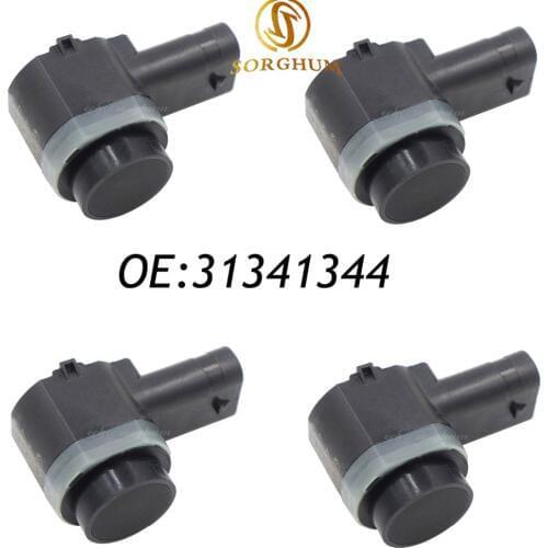 4PCS 31341344 For VOLVO C30 C70 S60 S80 V70 XC70 XC90 Parking Sensor PDC 30786968 31341637