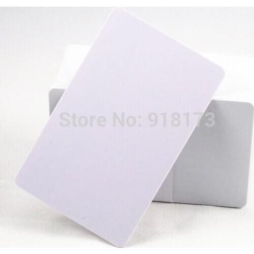 500pcs/lot Inkjet Printable blank PVC card for Epson printer, for Canon printer