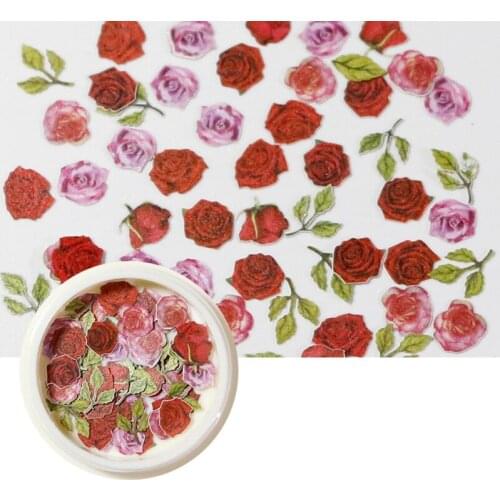 6Pcs Flower Wood Pulp Resin Fillings Hairpin Pendant Decor Resin Molds Fillers X7YC