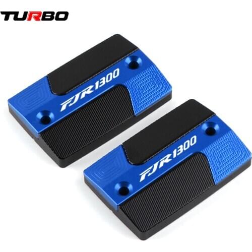 For YAMAHA XJR1300 XJR 1300 FJR1300 FJR 1300 Motorcycle CNC Aluminum Front Clutch Brake Fluid Reservoir Cover Cap