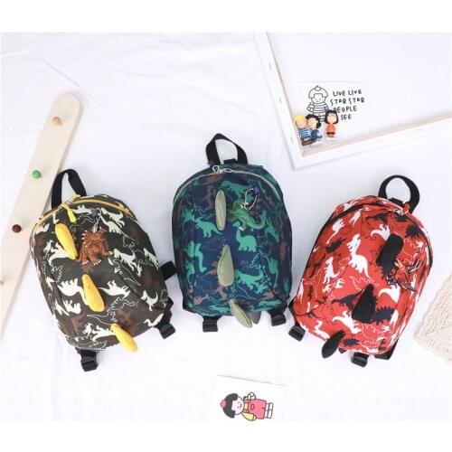 Kids Backpack 3D Kindergarten Student School Bags Children Backpack Cartoon Infant Baby Boy Girls Book Bags Dinosaur Book Bags