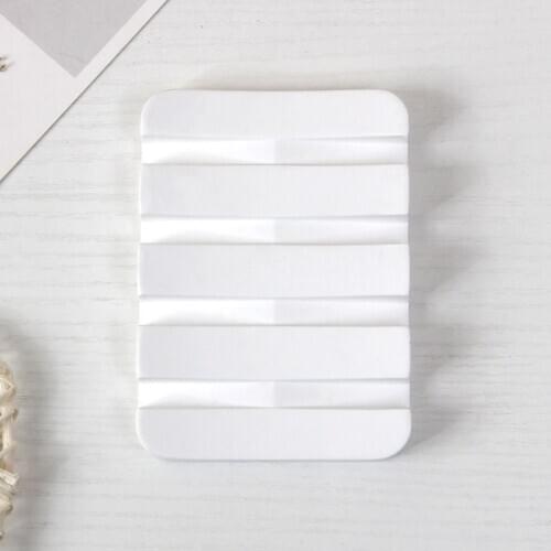 Diatomite Soap Mat Soap Box Toilet Soap Quick-Drying Toilet Soap Rack Diatomite Mud Soap Mat Quick-Drying Pad