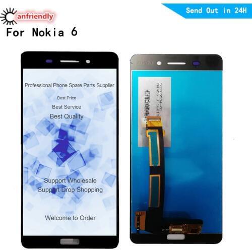 For Nokia 6 6.1 2018 TA-1000/1003/1021/1025/1033/1039/1043/1045/1050/1054/1068 LCD Display touch panel screen Digitizer Assembly