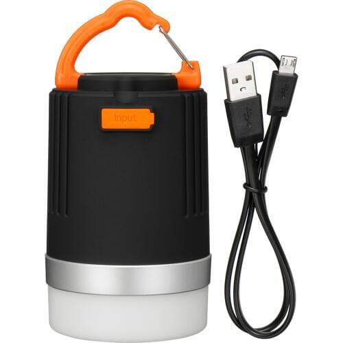 Portable Camping Lantern 4W 4modes Multifunction USB Rechargeable LED Light 8800mAh Power Bank Waterproof Torch Emergency Lamps