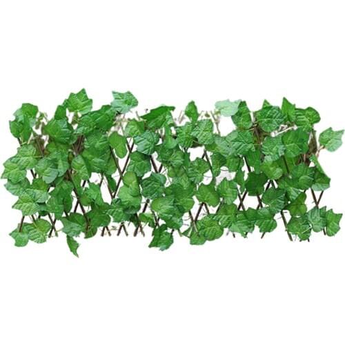 Simulation Fence Artificial Outdoor Garden Green Plants Decorative Hedge Fence Leaves Gardening Plant Home Decorations Tools