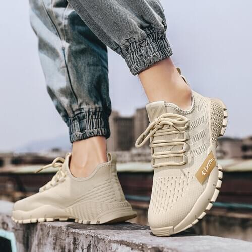 Summer fashion Shoes Light spring Mens informales mesh on zapatos knitting s Sneakers hot hombre sapatos Breathable Men sport