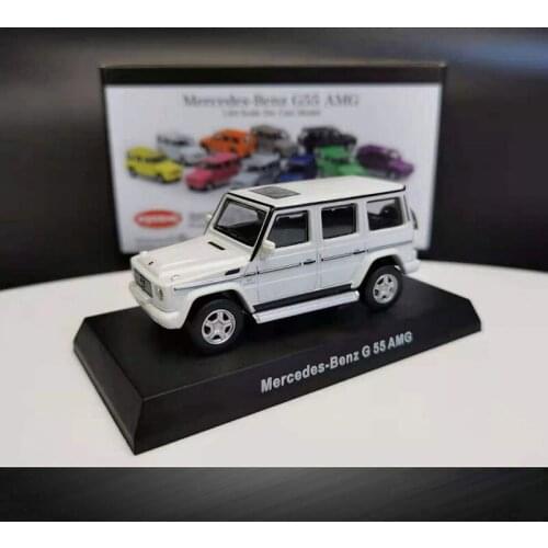 Diecast 1:64 Scale Mini G55 AMG SUV Alloy Car Model Metal Die-Cast Toys Vehicle for Collection Gift Souvenir Collectible Display