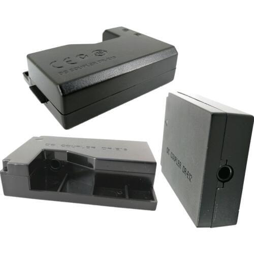 Dummy Battery DC Coupler Power Supply Adapter replace DR-E10 DR-E12 DR-E15 for Canon LP-E10 LP-E12 ACK-E15 ACK-E12 ACK-E10