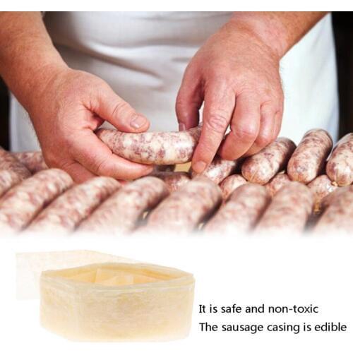 Edible Sausage Casing Packaging Pork Intestine Sausage Tube Casing Sausage Tool