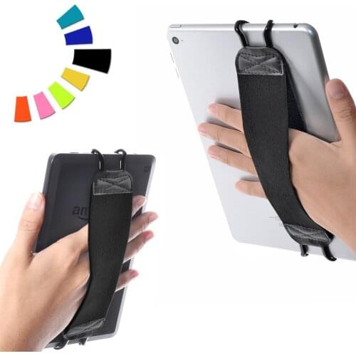 TFY Security Hand Strap Holder Stand for Tablets - iPad Air,Mini & Galaxy Tab