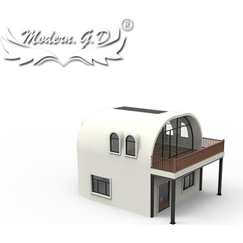 Prefab dome house and Geodesic building prefabricated for coffee shop(127square meters