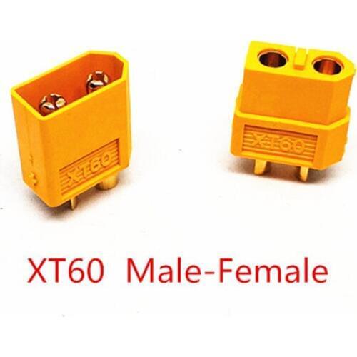 High quality XT60 Male-Female Bullet Connectors Plugs For RC Lipo Li-ion Battery accessories XT-60