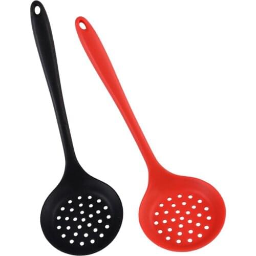 Silicone Strainer Scoop Silica Gel Colander Vegetable French Fries Strainer Non Stick Cooking Utensils Gadgets Kicthen Tools