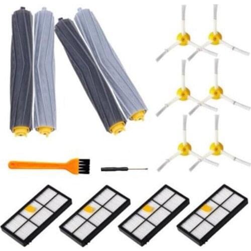 Replacement Parts for IRobot Roomba 800 900 Series 805 860 870 871 880 Vacuum Cleaner Roller Filters Side Brushes