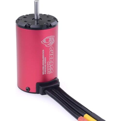 Surpass Hobby Waterproof KK 4068 2650KV 2050KV 1900KV 1700KV 5.0mm Brushless Motor for traxxas RC 1/8 Drift Off-road Car Truck