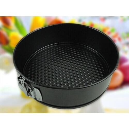 1PC Carbon Steel Round Circle Cake Mold Removable Bottom Cookie Cake Baking Tool DIY Kitchen Bakeware Oven Home Baking LB 101