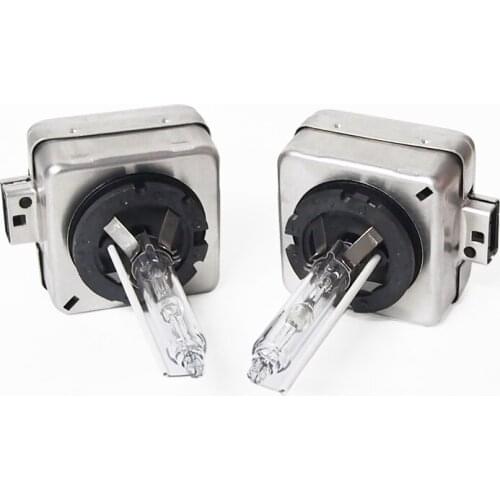 2pcs/pair Car HID Headlights Xenon Lamp Light D1 Super Bright 12V 10000LM 15000K Iron Bracket D1S D1C D1R Original Headlights