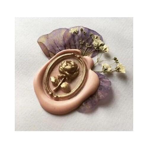 3D rose head custom (more patterns in details description)sealing wax stamp envelope stamp gift wedding invitation sticker