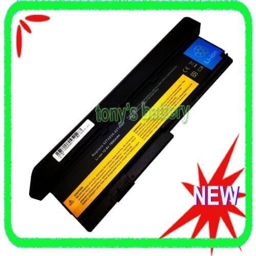 7800mAh 9 Cell Laptop Battery for IBM Lenovo ThinkPad X200 X200S X201 X201S X201i 42T4650 42T4540 42T4537 42T4541