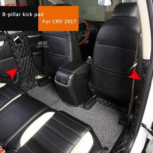 Car B Pillar Anti Kick Pad Anti Dirty Pad Car Interior Modification For Honda CRV 2017