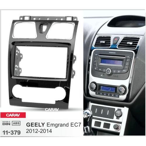 CARAV 11-379 Top Quality Radio Fascia for GEELY Emgrand EC7 2008+ Stereo Fascia Dash CD Trim Installation Kit
