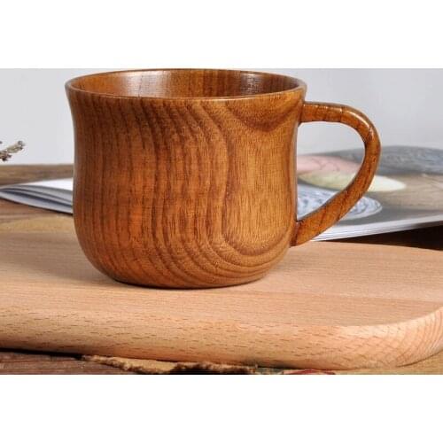 Wooden Wine Coffee Tea Beer Water Bottle Cup Mug