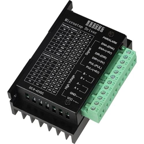 42/57/86 TB6600 stepper motor driver 32 segments upgraded version 4.0A 42VDC for cnc milling machine