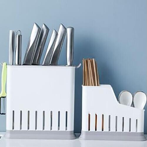 Kitchen Shelf Organizer Mesa Knife Shelf Supplies Receive Daqo Dishes Knives Home Chopsticks Cage One Knife Block Artifact