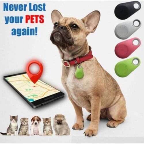 Pets Smart Mini GPS Tracker Anti-Lost Waterproof with Bluetooth for Pet Dog Cat Keys Wallet Bag Kids Trackers Finder Equipment