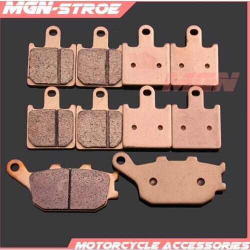Motorcycle metal sintering brake pads For Z1000 07 08 09 2007 2008 2009