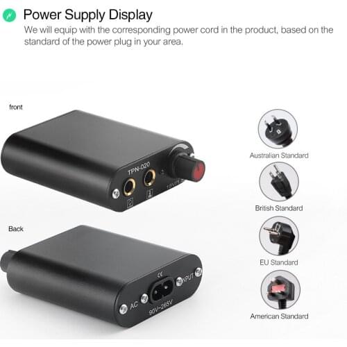 Professional tattoo machine set, coil tattoo machine, full set of secant line and fog double machine tattoo equipment