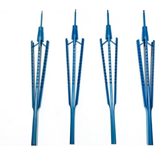 Titanium Luntz-Doick Trabeculectomy Punch or vitreo-retinal ophthalmic surgical instruments Ultraemulsion Instruments