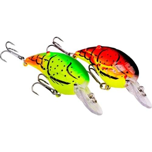 Bionic Larvae Crankbait Fishing Lure Wobbler Fishing Minnow Lures 72mm/11.3g Artificial Hard Baits Hard Wobblers Fishing Tackle