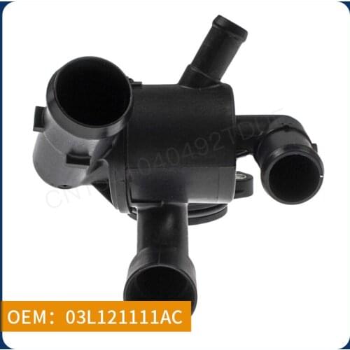 03L121111AC is suitable for Skoda thermostat housing, automobile cooling system outlet pipe housing