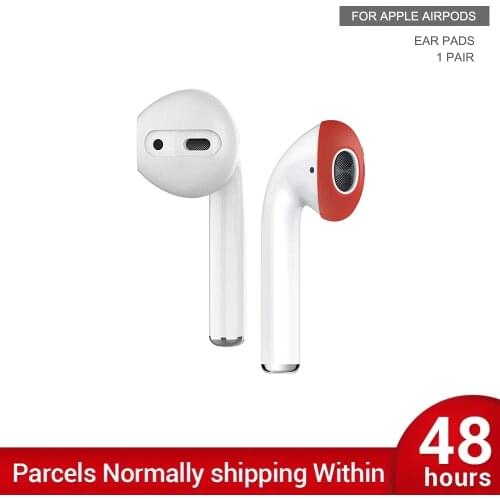 1 Pairs Dustproof Ear Pads Cover for AirPods Earphone Silicone Cover Ear Caps Earpads Eartips Replacement Protector Headphone